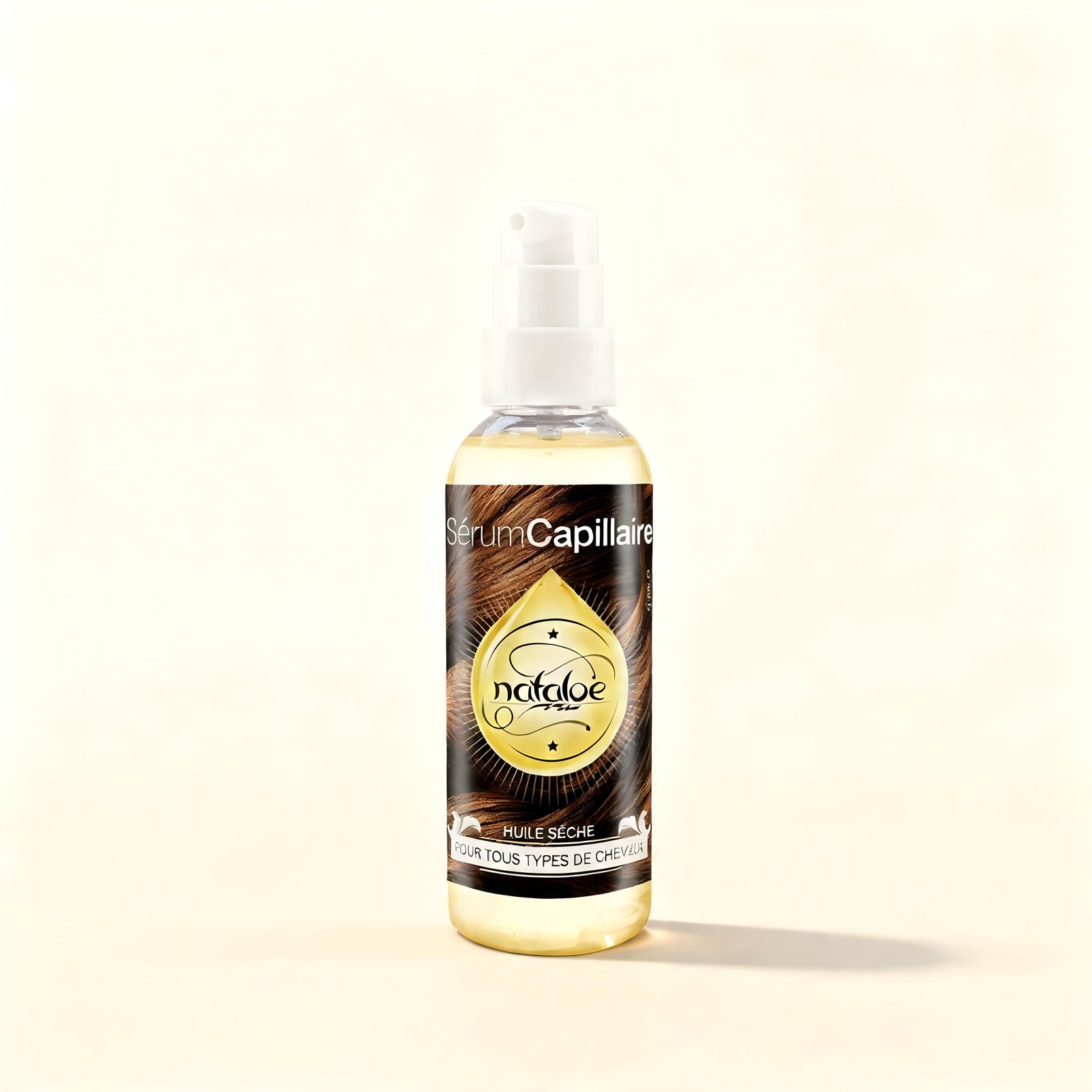 Huile sèche sérum capillaire