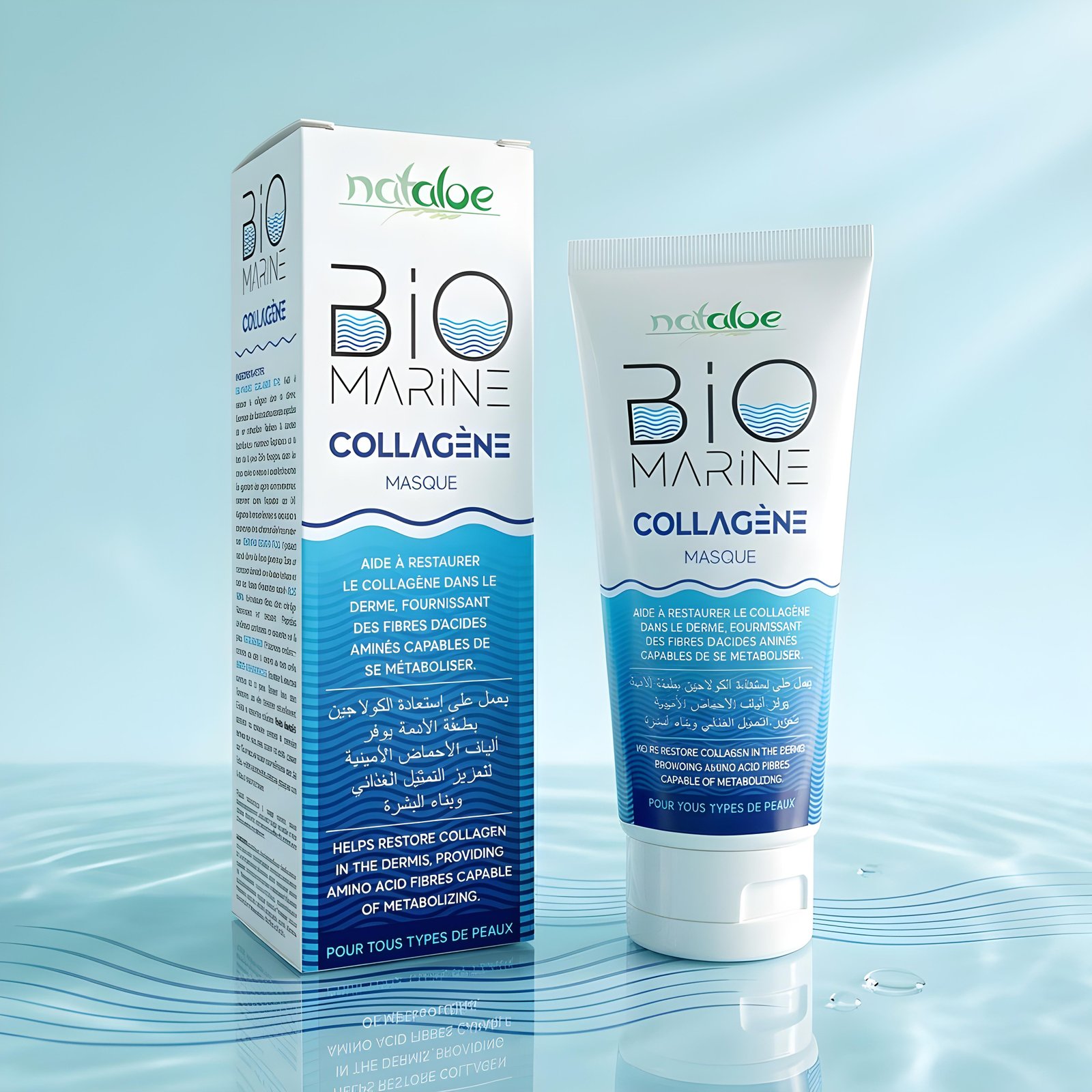 Masque collagène BIO MARINE