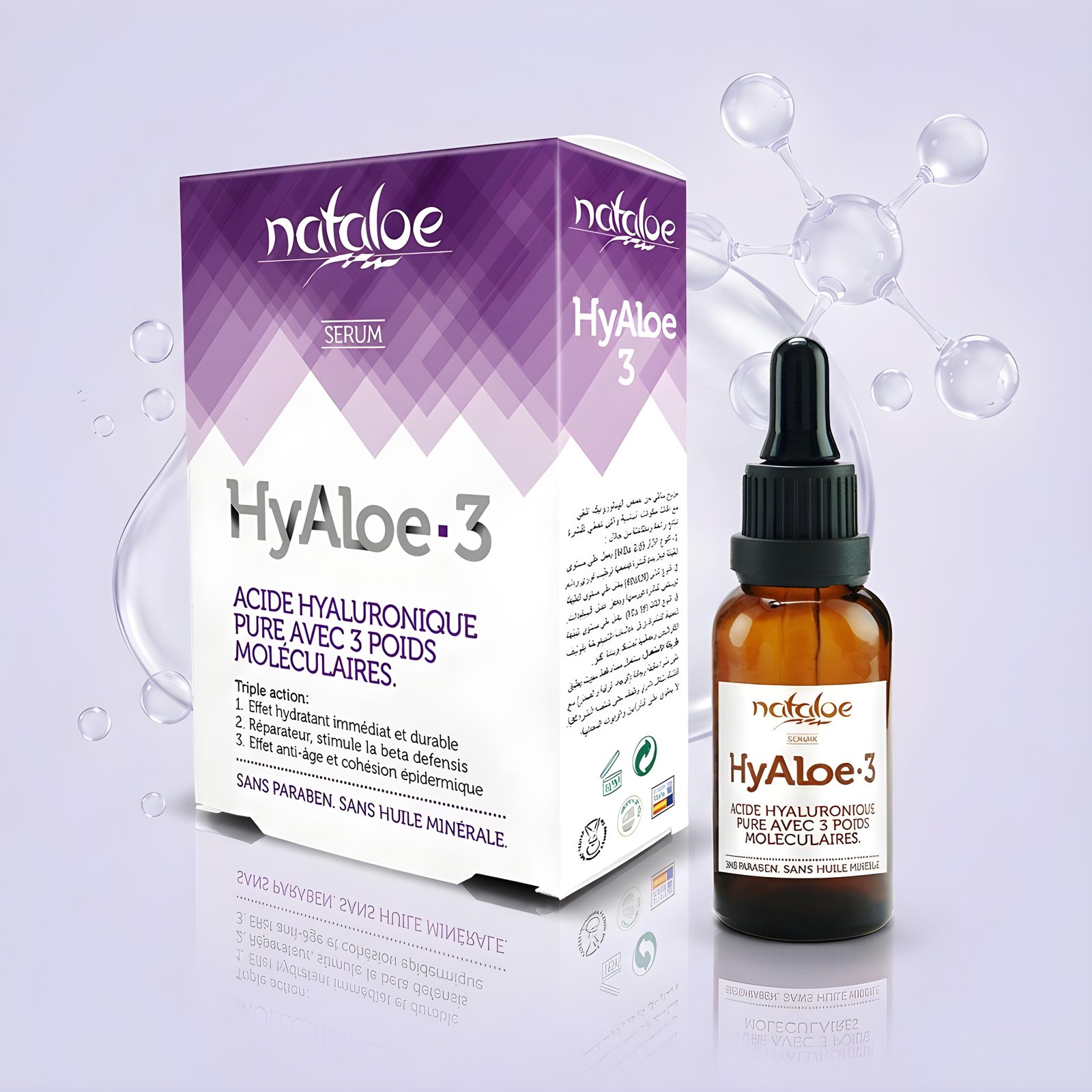 Hyaloe 3 poids moléculaires